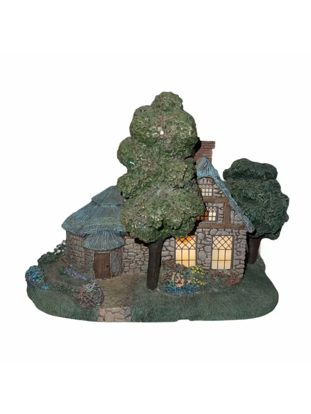 Vintage 1999 Hawthorne Village Thomas Kinkade's Lamplight Falbrooke Florist